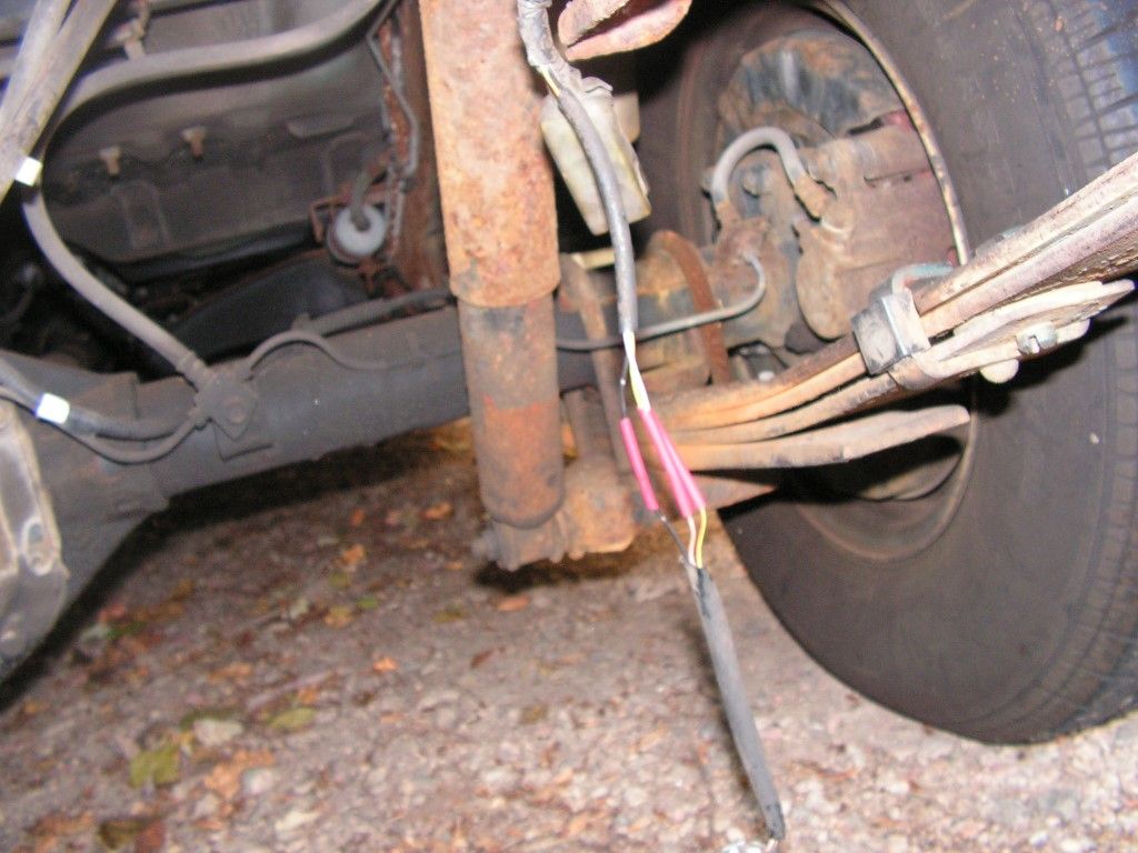 1995 Isuzu Rodeo Fuel tank replacement